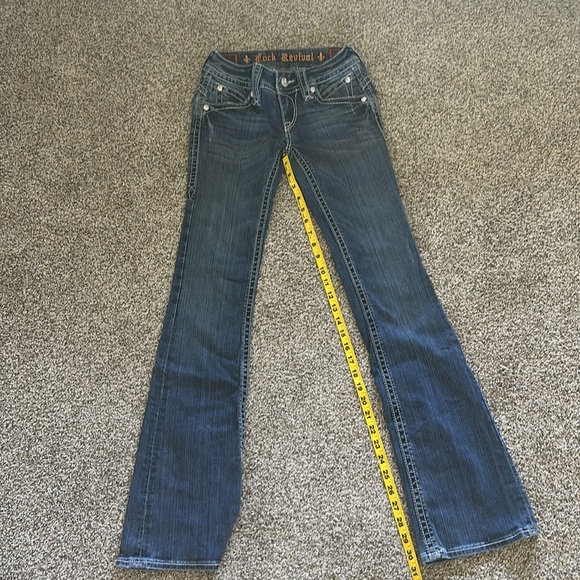 Rock revival size 25 boot cut medium wash - Picture 4 of 4